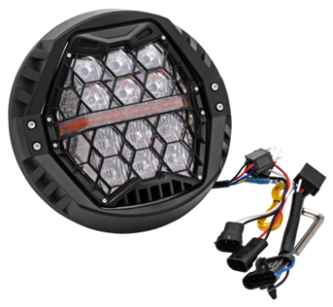 HONEYCOMB 7" LED SCHEINWERFEREINHEIT